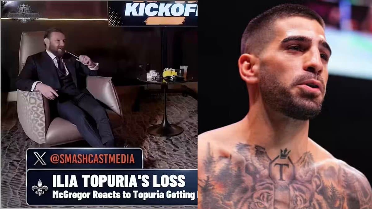Conor McGregor Blasts Ilia Topuria For Copying His Style And Words