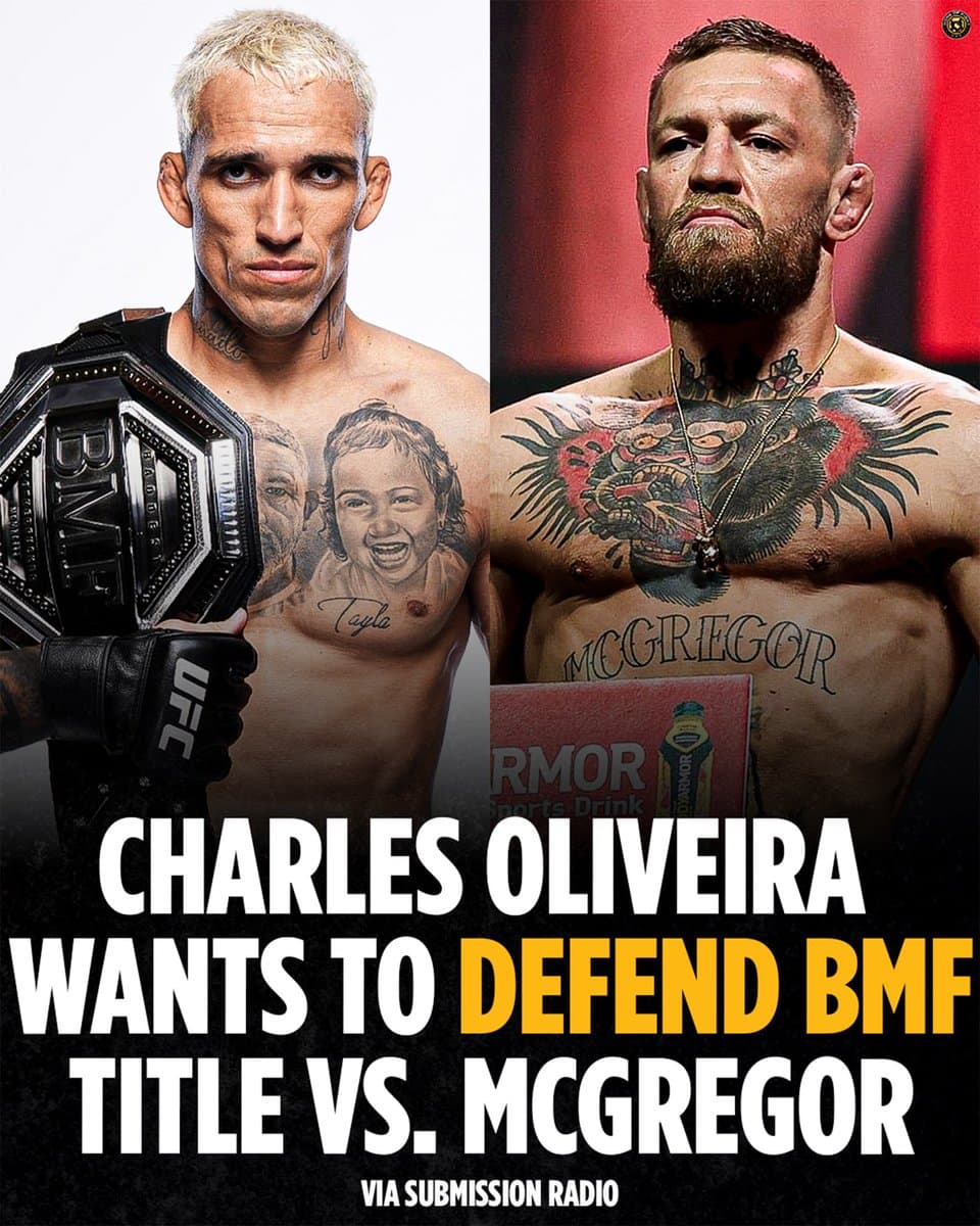 Former Champion Oliveira Willing To Grant McGregor Unprecedented Title Opportunity
