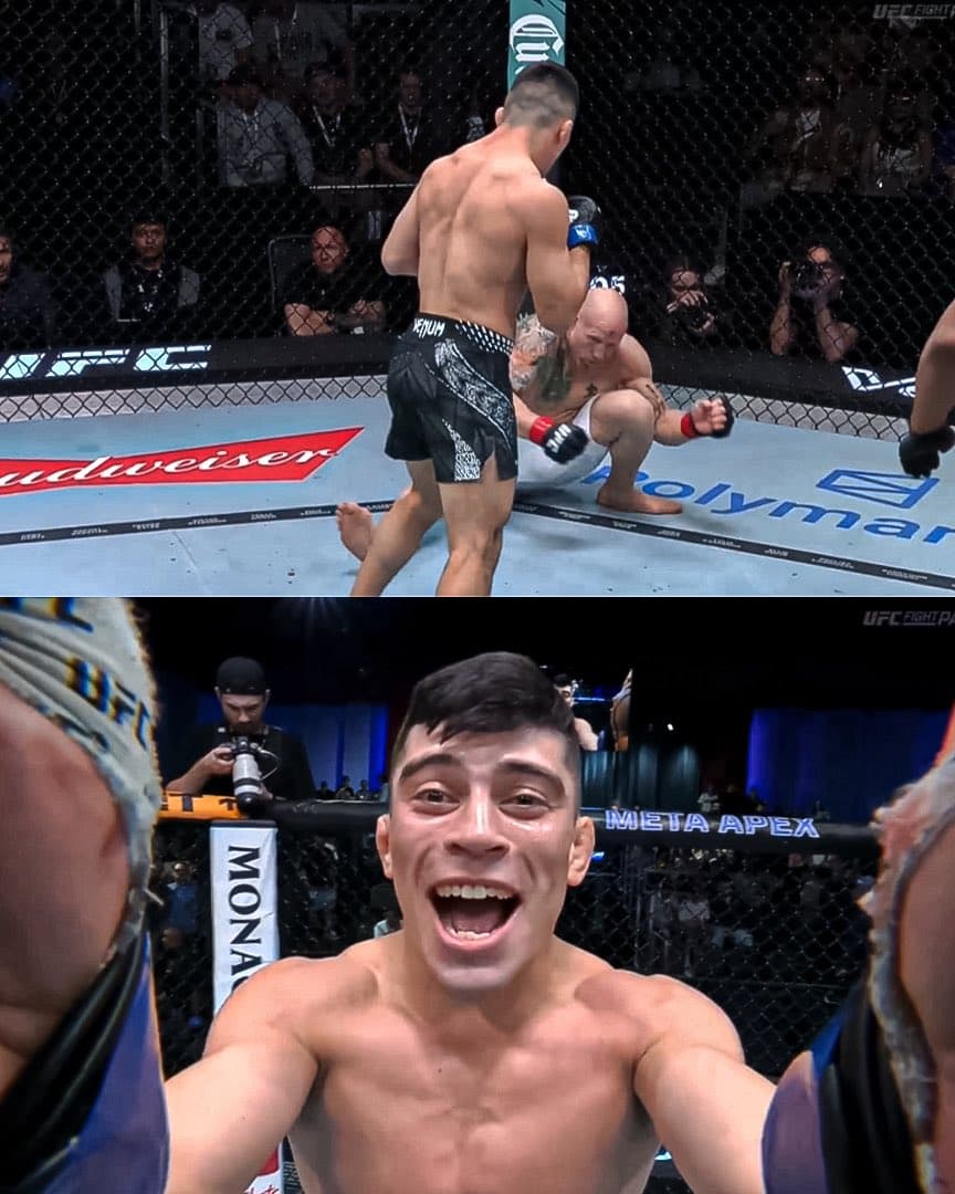 College Football Star Scores Shocking First-Round Knockout In UFC Debut