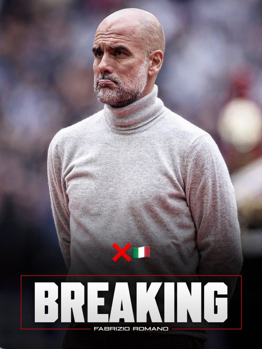 Pep Guardiola Delivers Crushing Blow To Italian Football Federation Dreams